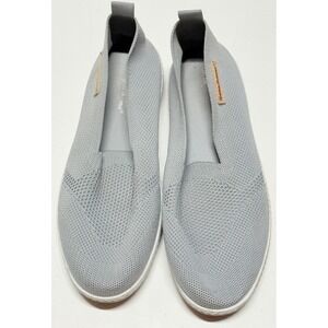 Tommy Bahama Grey Knit Slip On Sneakers Womens 8.5 Casual Walking Shoes 247159